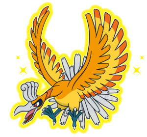 Shiny Ho Oh to be available at Pok mon Center stores in Japan