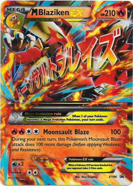 M Blaziken-EX (XY Promo 86) - Bulbapedia, the community-driven Pokémon ...