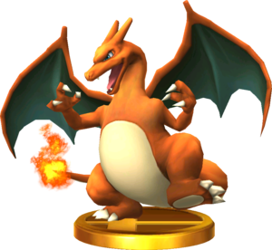 Charizard 3DS trophy SSB4.png