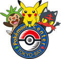 Second logo featuring Chespin, Pikachu and Litten