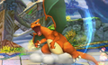 Charizard's Up Smash attack in the 3DS version