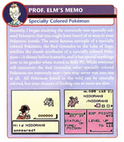 Shiny Pokémon - Bulbapedia, the community-driven Pokémon encyclopedia