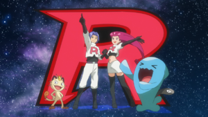 Pokémon Team Rocket - Double Trouble with lyrics 