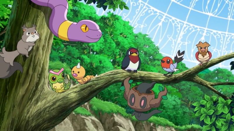 File:Goh Caterpie and Weedle.png