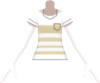 SM Striped V-Neck Tee Beige f.png