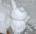 A picture of a snow Pikachu from Game Freak's website