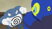 Chuck 's Poliwrath in Pokémon Journeys