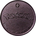 Tails side of Metal Pikachu Coin