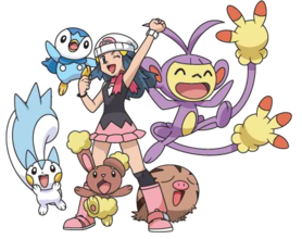 All of Dawn's Pokémon 