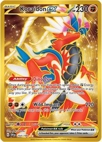 Pokemon - Koraidon ex - Oversized Promo Card (SVP-???) 