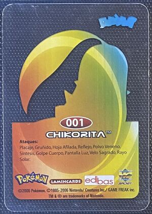 Pokémon Rainbow Lamincards Series 2 - 1 back.jpg