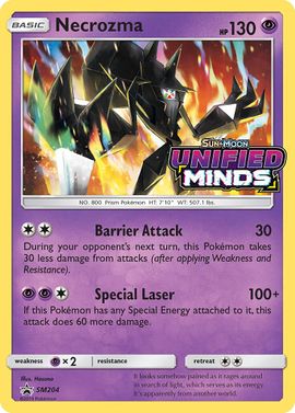 Necrozma (Unified Minds 101) - Bulbapedia, the community-driven Pokémon ...