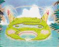 Rainbow Island set. Illustrated by Keiko Fukuyama.