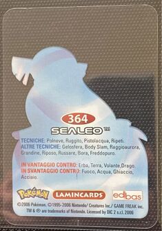 Pokémon Lamincards Series - back 364.jpg