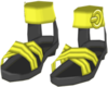 SM Low-Heeled Sandals Yellow f.png