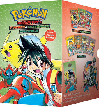 Manga boxed sets - Bulbapedia, the community-driven Pokémon encyclopedia