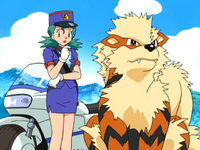 Officer Jenny's Arcanine