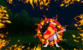 Mega Blaziken's Blaze Kick