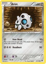 Aron (Pokémon) - Bulbapedia, the community-driven Pokémon encyclopedia