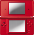 A Red Nintendo DS Lite