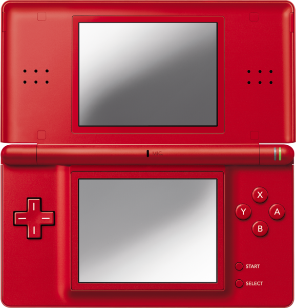 File:Nintendo DS Lite Red.png
