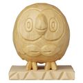 Rowlet wooden ornament