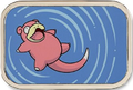 A Slowpoke Belt Buckle