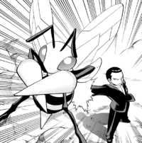 Giovanni's Beedrill ↔ Mega Beedrill