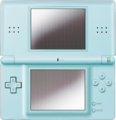An Ice Blue Nintendo DS Lite