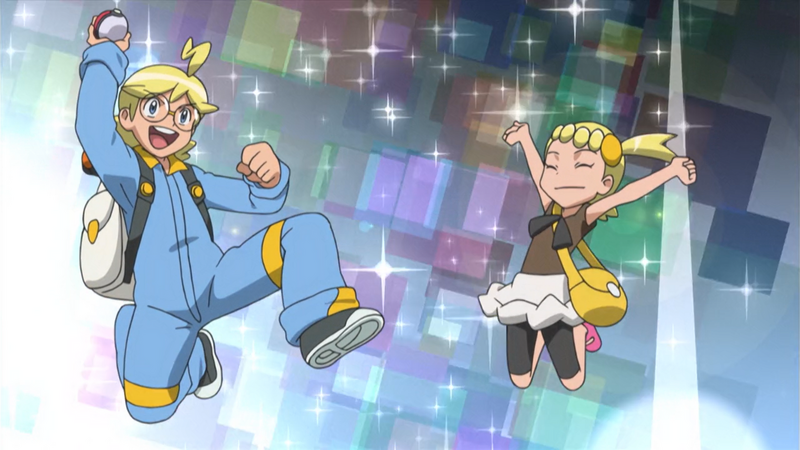 File:Clemont catches a Pokémon.png