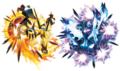 Dusk Mane and Dawn Wings Necrozma