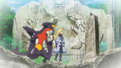pokemon journeys ash vs cynthia