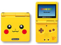 A special Pikachu edition of the Game Boy Advance SP