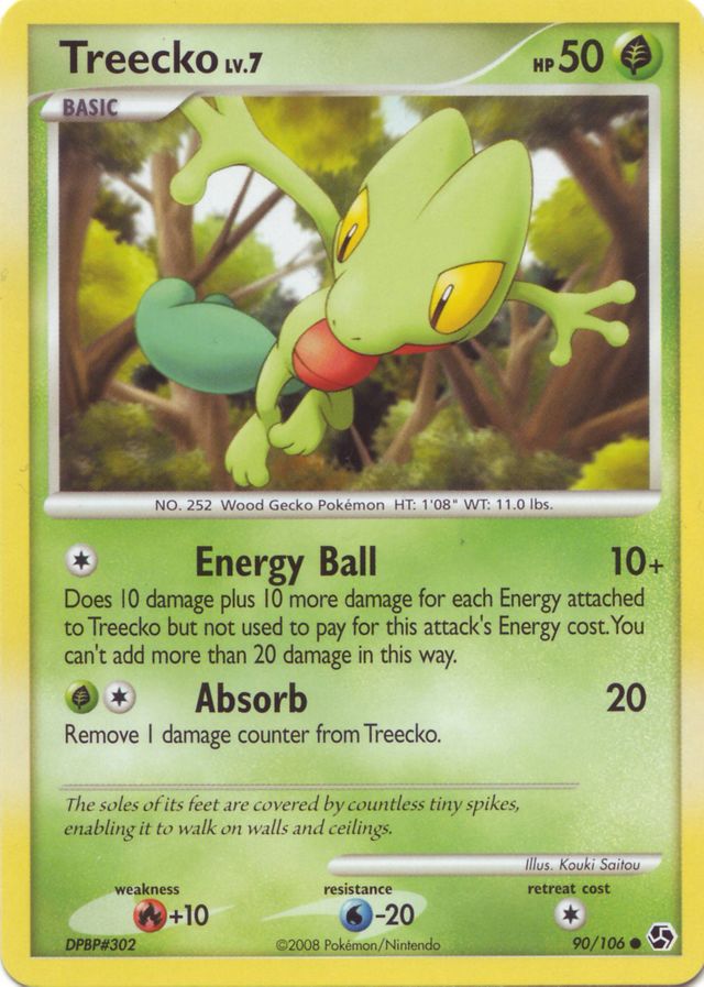 Treecko (Great Encounters 90) - Bulbapedia, The Community-driven ...