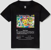 Mischievous Pichu P-Lab Collaboration Kids T-shirt Black.jpg