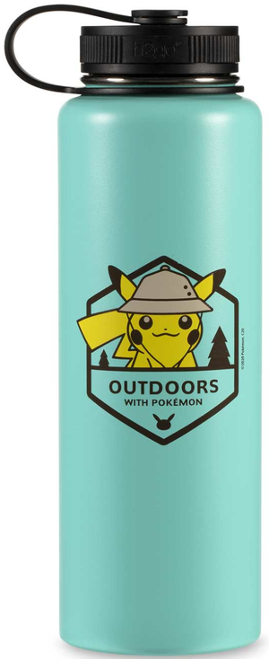 Outdoors with Pokémon Water Bottle Teal.png