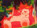 Ash catching Snorlax.png