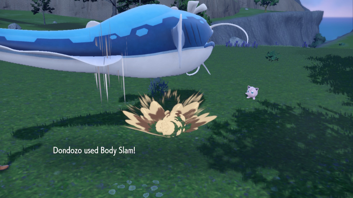 Body slam pokemon