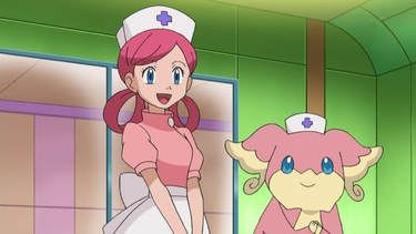 Nurse Joy's Audino - Bulbapedia, the community-driven Pokémon encyclopedia