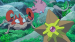 Professor Oak Laboratory Krabby Staryu Corsola.png