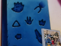 Footprints of Blastoise, Magneton, Seadra, Golem, Jolteon and Sandslash in Hello, Pummelo!