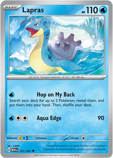 Lapras (151 131) - Bulbapedia, The Community-driven Pokémon Encyclopedia