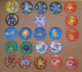 Pokemon Tazos - All Polish Pokemon Tazo sets and series