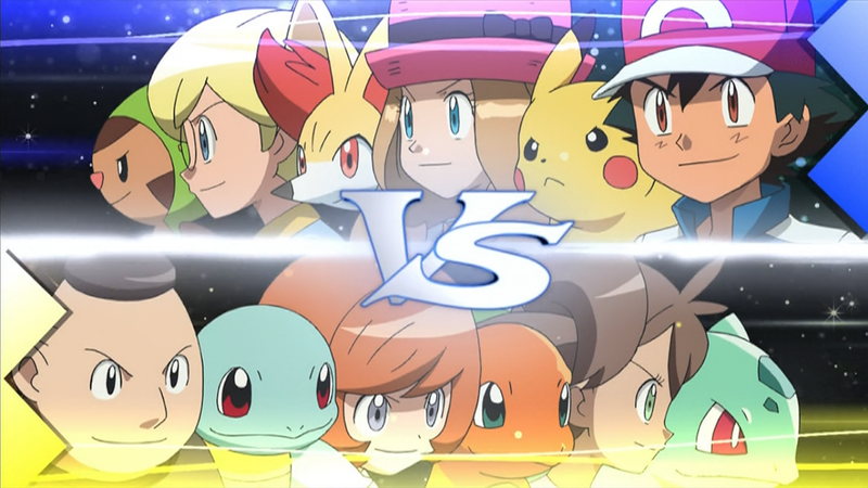 File:XY042 Team Froakie VS Team Squirtle.png