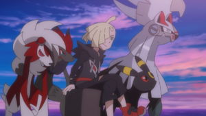 Gladion and his Pokémon.png