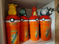 Pokémon water bottle from Mirinda