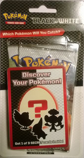 Pokemon TCG Empty Tins, Black & White, 3 versions, Starters, Nice!