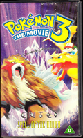 pokemon 3 the movie vhs