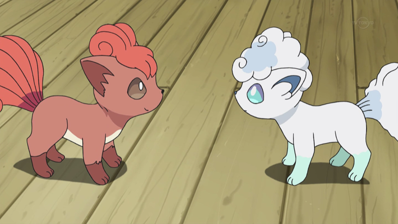 File:Normal and Alolan Vulpix anime.png