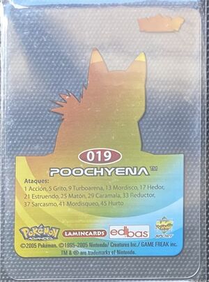 Pokémon Rainbow Lamincards Advanced - back 19.jpg